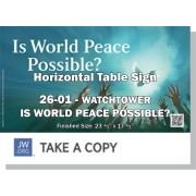 HPWP-26.1 - 2026 Edition 1 - Watchtower - "Is World Peace Possible?" - Table